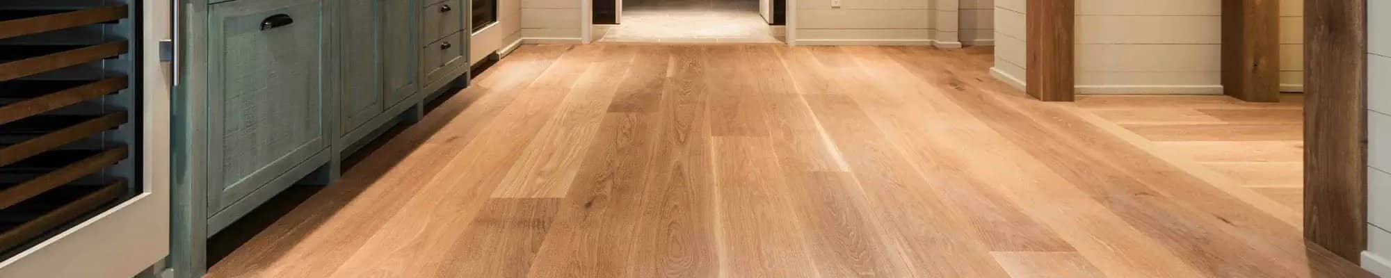 Hardwood Flooring in a bright and spacious hallway